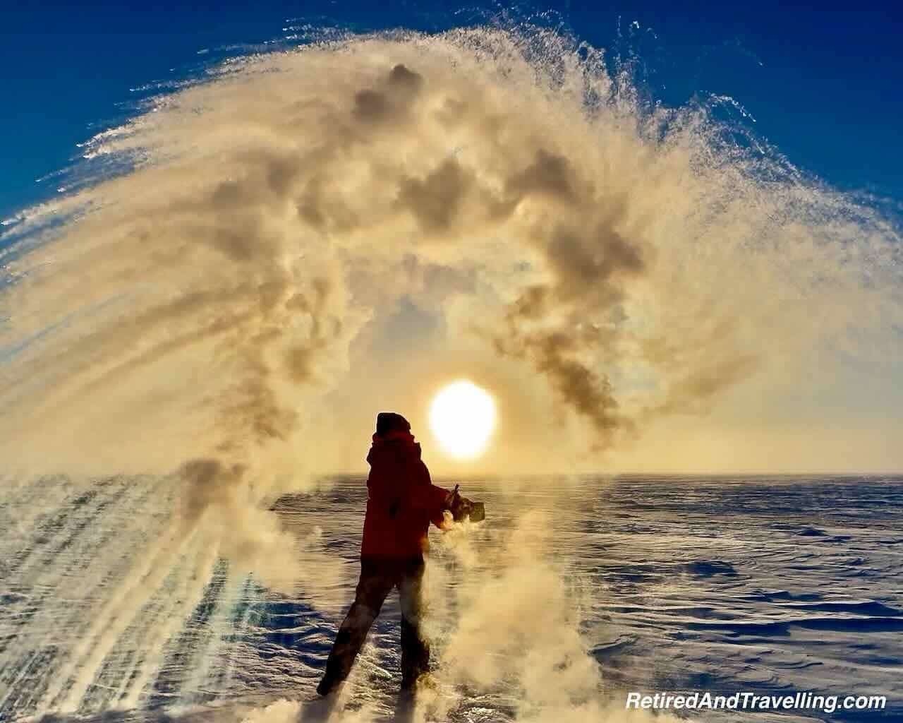 Frozen Water Yukon - Winter Adventures In The Yukon In Canada